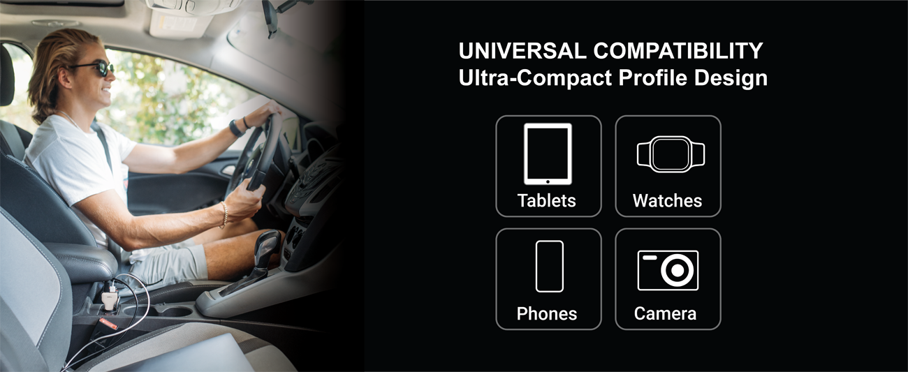 VogDUO Charger Go Car Charger